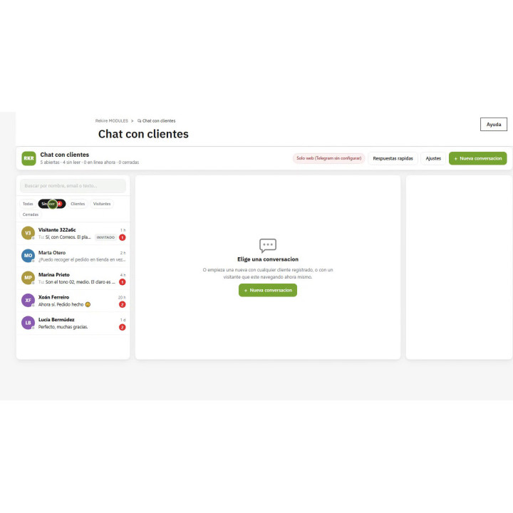 RKR Avisos Telegram — avisos de tu tienda y chat con clientes en PrestaShop
