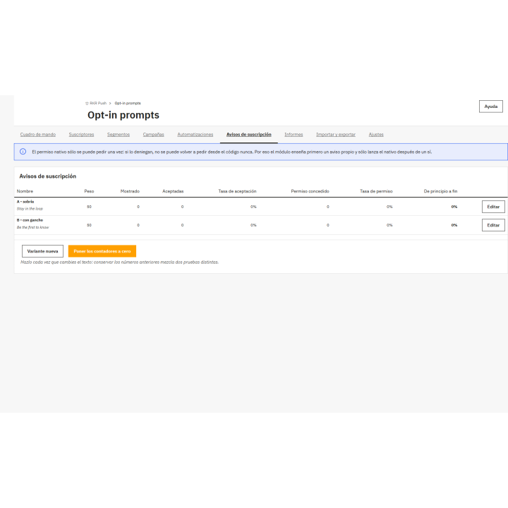 Notifications push web et PWA pour PrestaShop | RKR Push