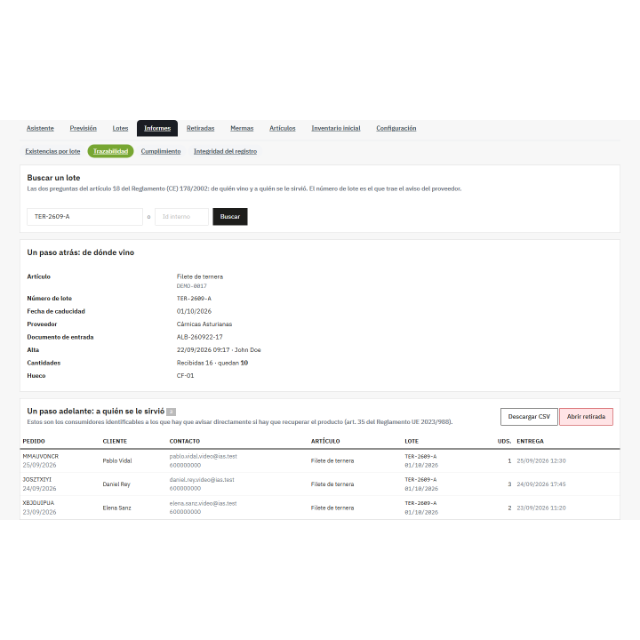 Dates de péremption des lots, traçabilité et rappels dans PrestaShop