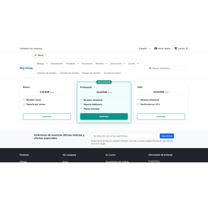 Módulo componentes extra para tu contenido