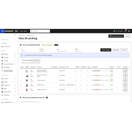 Module professionnel de sélection et de placement