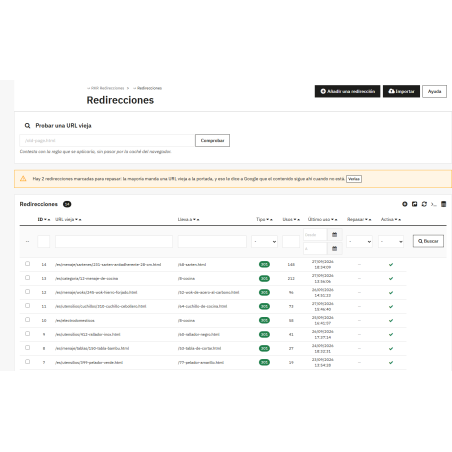 Redirection module