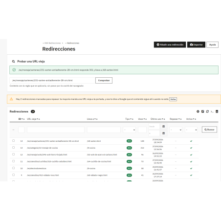 Redirection module