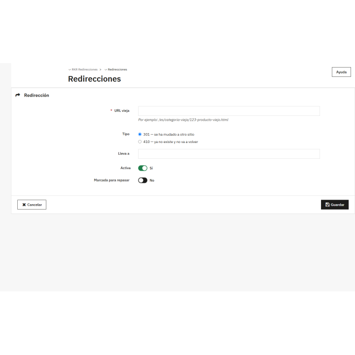Redirection module