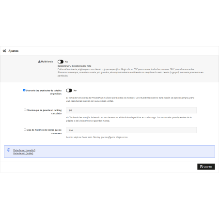 Module Seller Plus par catégories, marques et plages de dates