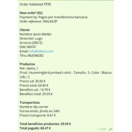 ejemplo de notificación