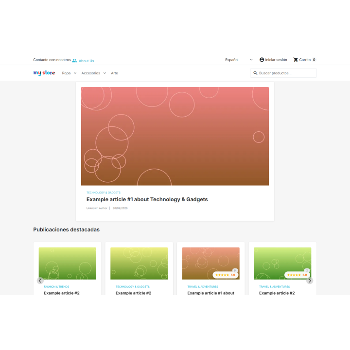 Easy Blog : Blog SEO optimisé par l’IA pour PrestaShop