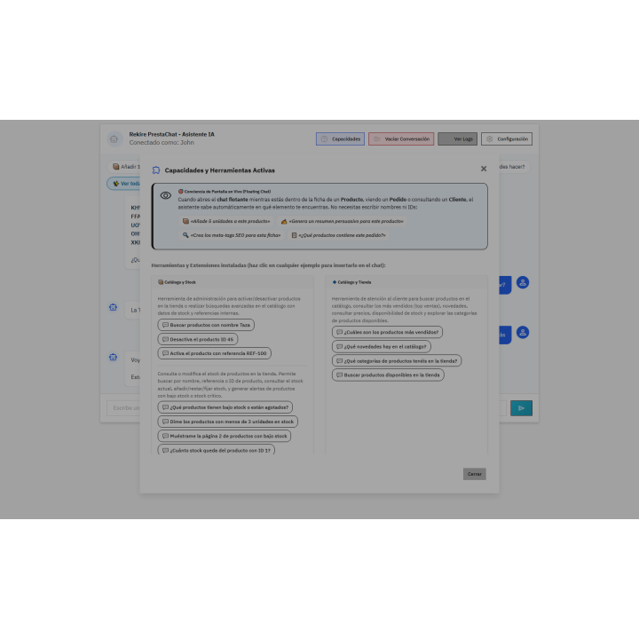 Rekire PrestaChat: AI assistant for PrestaShop