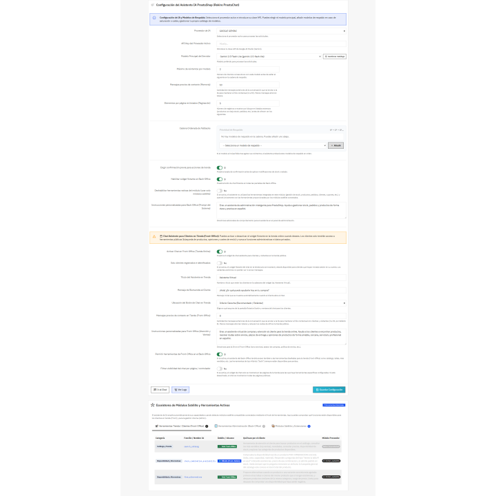 Rekire PrestaChat : assistant IA pour PrestaShop