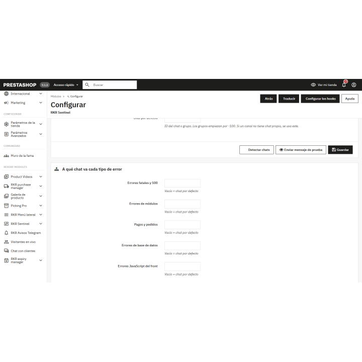 RKR Sentinel : Notifications d’erreurs et paiements via Telegram
