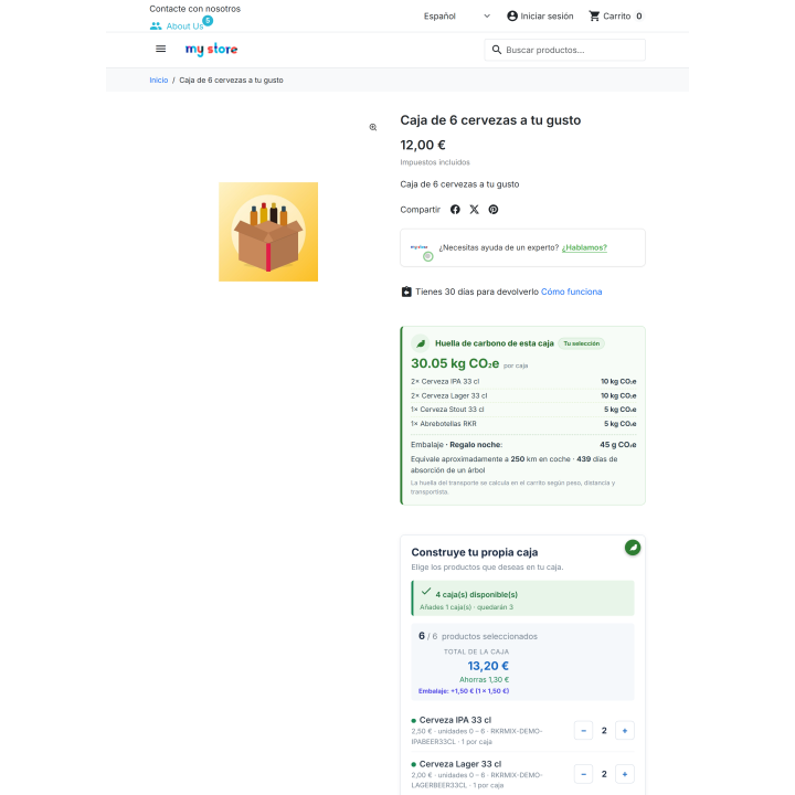 RKR Mix & Match: Individuelle Boxen für PrestaShop