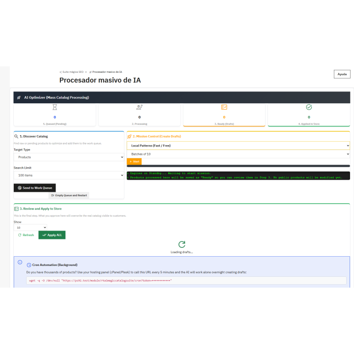 Easy AI Magic Catalog Suite: KI und SEO in einem für PrestaShop