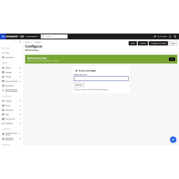 RKR Security Alert: Security and alerts via Telegram