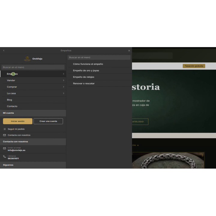 Menu lateral RKR — Menu suspenso com estrutura em árvore, carregamento lento e otimizado para dispositivos móveis para PrestaSho