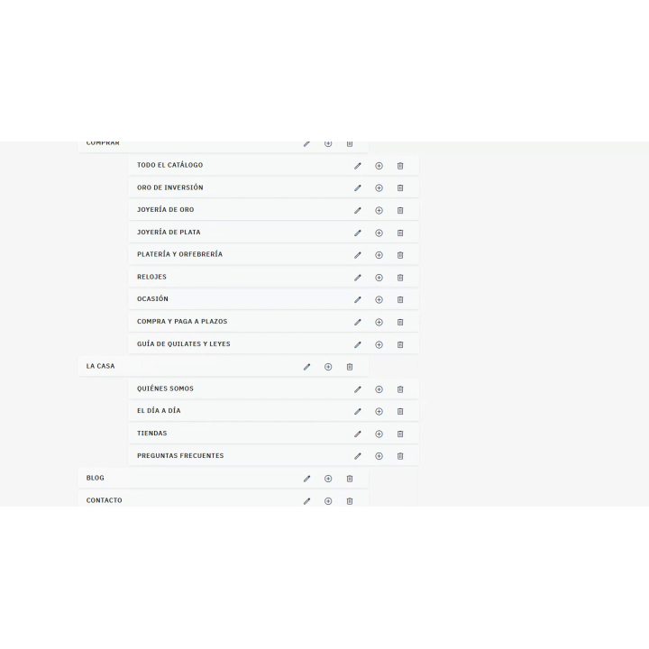 Menu laterale RKR: menu a tendina con struttura ad albero, caricamento differito e ottimizzazione per dispositivi mobili per Pre