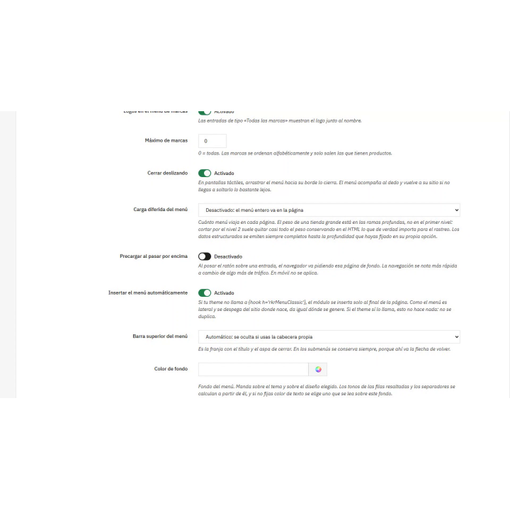 RKR Sidebar Menu – Dropdown-Menü mit Baumstruktur, Lazy Loading und Mobilfreundlichkeit für PrestaShop