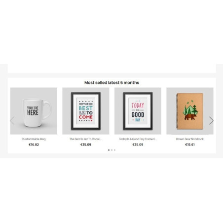 Seller Plus module by categories, brands, and date ranges