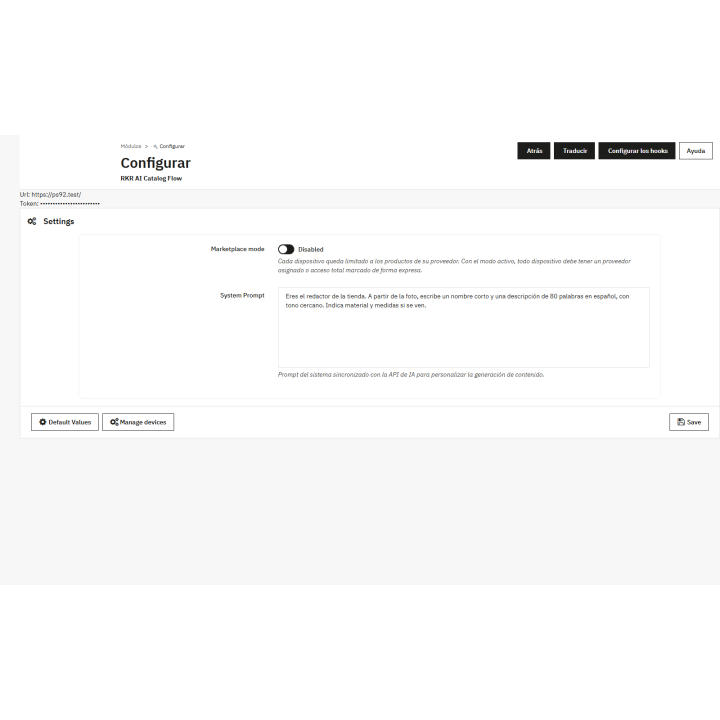 RKR AI Catalog Flow : catalogue IA pour PrestaShop