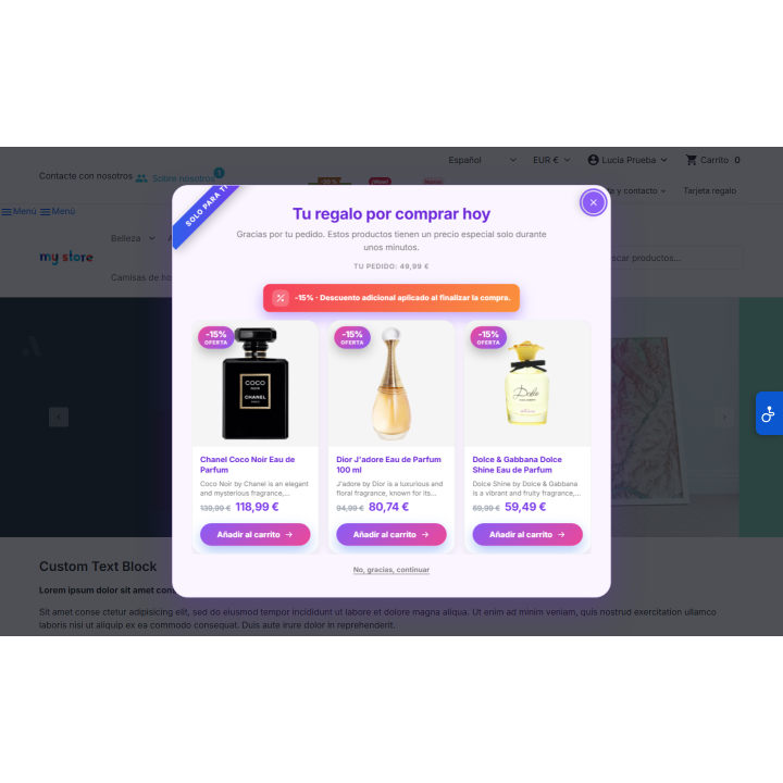RKR Post-Purchase Offers for PrestaShop