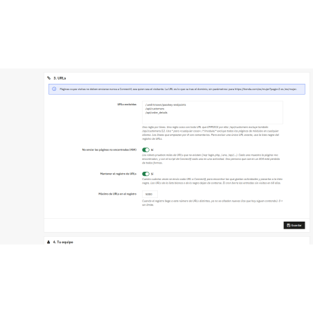 Connectif limitador conexiones