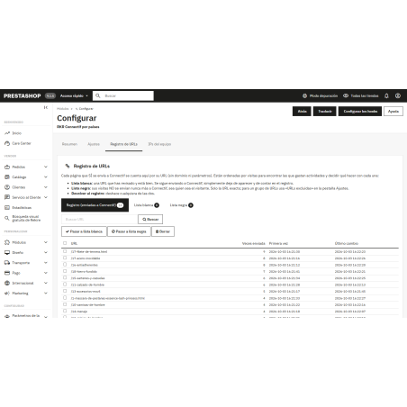 Connectif limitador conexiones