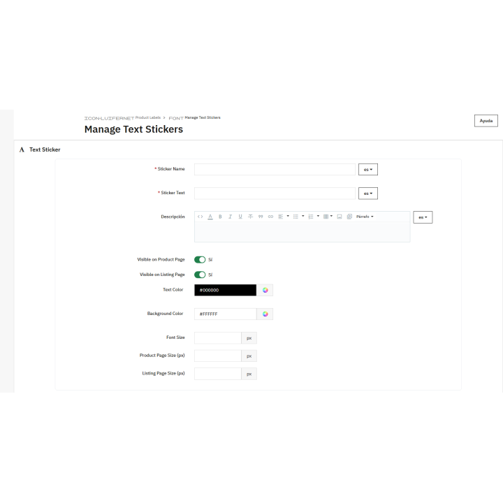 EasyProduct Labels: Etichette automatiche per PrestaShop