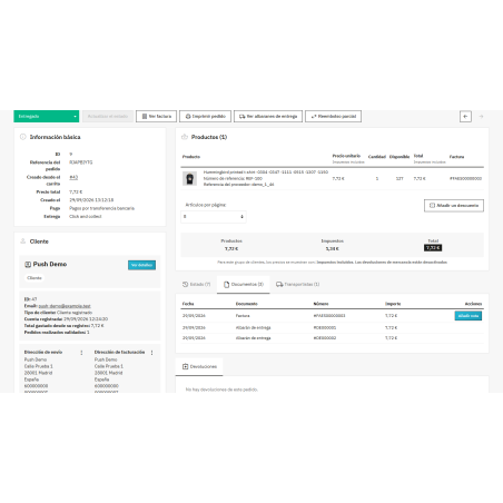 Módulo series de facturas para prestashop