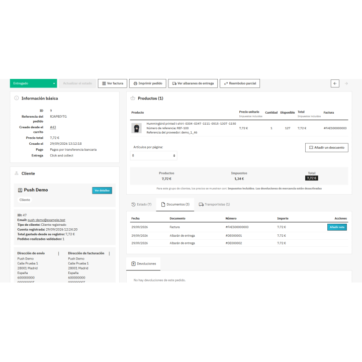 Module de série de factures pour PrestaShop