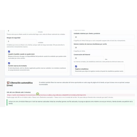 Prenotazione stock RKR nel carrello: conto alla rovescia per PrestaShop