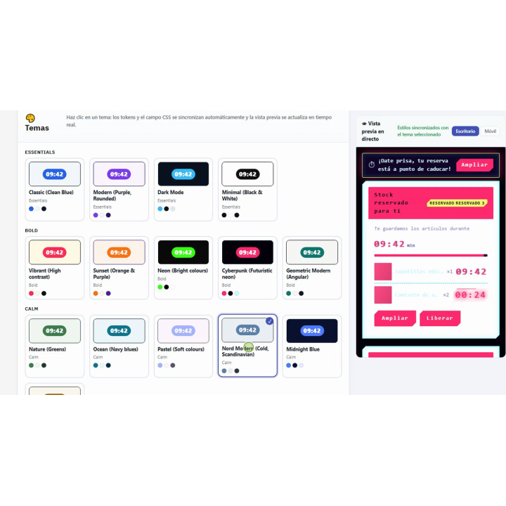 Prenotazione delle scorte nel carrello per PrestaShop