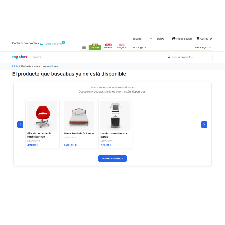 RKR Product Rescue: Prodotti esauriti con alternative