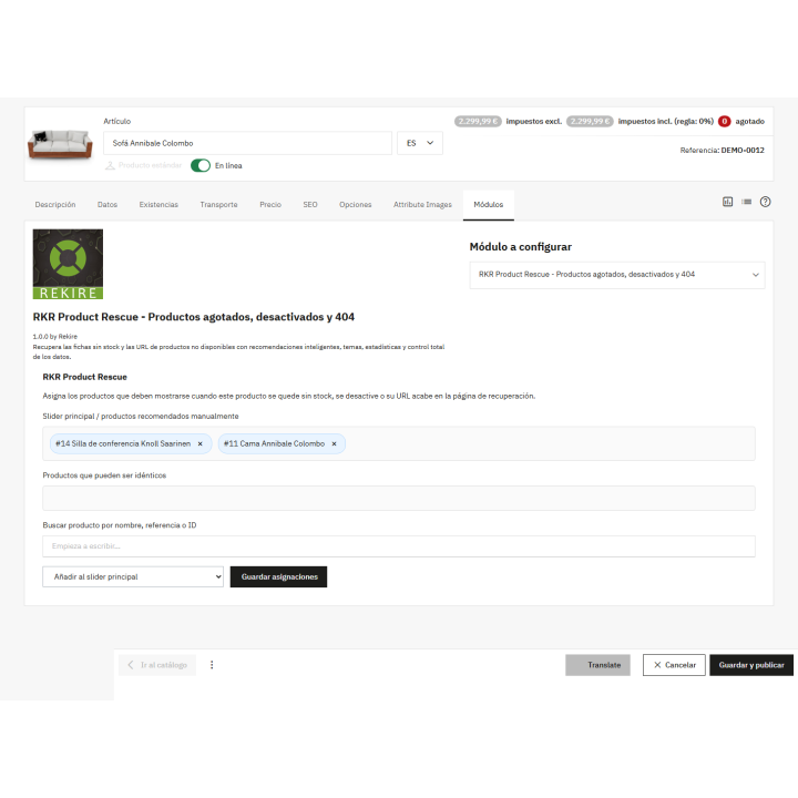 RKR Product Rescue : Produits en rupture de stock et alternatives