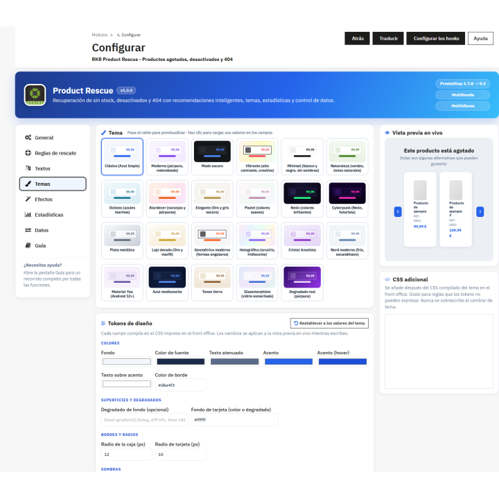 RKR Product Rescue : Produits en rupture de stock et alternatives