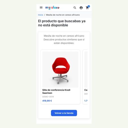 RKR Product Rescue - Prodotti esauriti, disattivati ed errori 404 con alternative