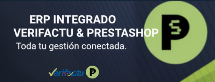 info del ERP integrado con prestashop con verifactu