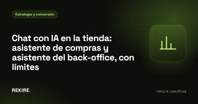 Chat con IA nel negozio: assistente agli acquisti e assistente del back office, con dei limiti