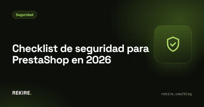 Checklist de seguridad para PrestaShop en 2026