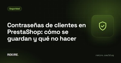 Password dei clienti in PrestaShop: come vengono salvate e cosa non fare