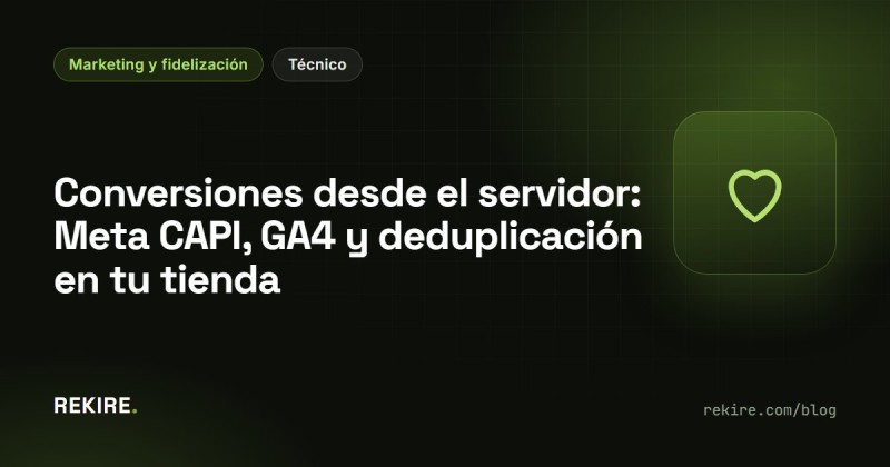 Conversões a partir do servidor: Meta CAPI, GA4 e desduplicação na sua loja
