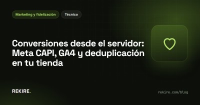 Conversões a partir do servidor: Meta CAPI, GA4 e desduplicação na sua loja