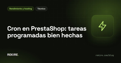 Cron en PrestaShop: tareas programadas bien hechas