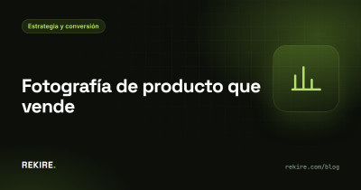 Fotografía de producto que vende