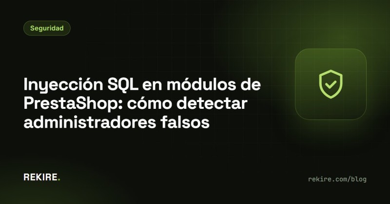 SQL injection nei moduli PrestaShop: come scoprire gli amministratori falsi