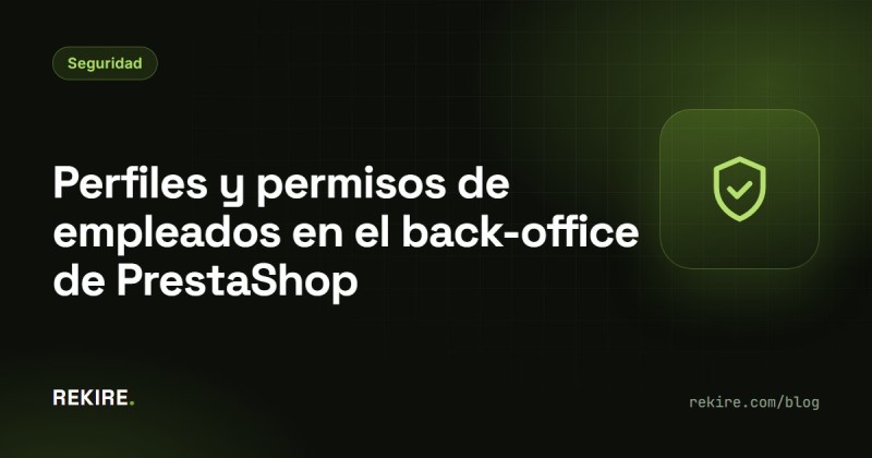 Perfis e permissões dos funcionários no back office do PrestaShop
