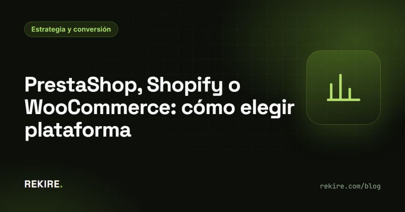 PrestaShop, Shopify o WooCommerce: cómo elegir plataforma