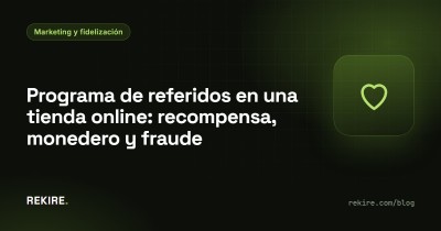 Referral programme in an online store: rewards, wallet and fraud