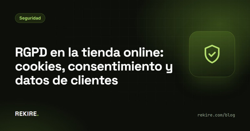 RGPD en la tienda online: cookies, consentimiento y datos de clientes