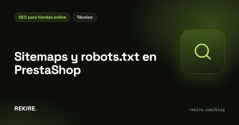 Sitemaps y robots.txt en PrestaShop