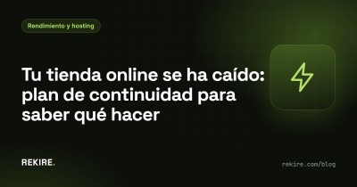 Il tuo negozio online è andato giù: un piano di continuità per sapere cosa fare