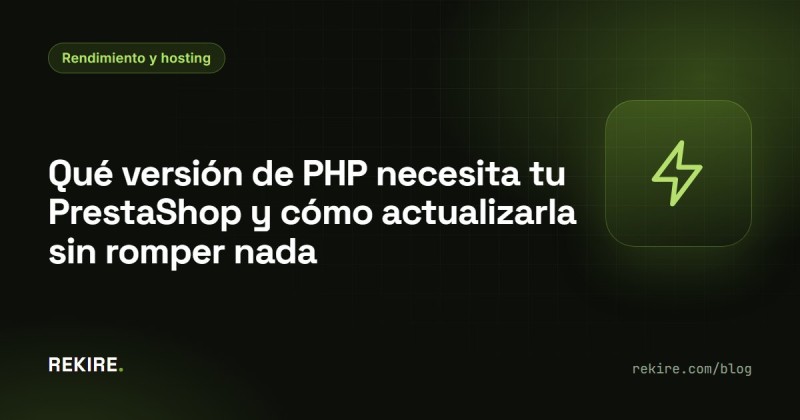 Which PHP version your PrestaShop needs and how to upgrade it without breaking anything